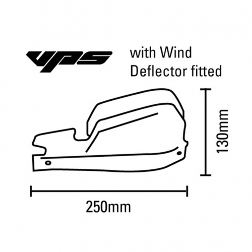 군토,[바크버스터] VPS 핸드가드 플라스틱 - 블랙/화이트