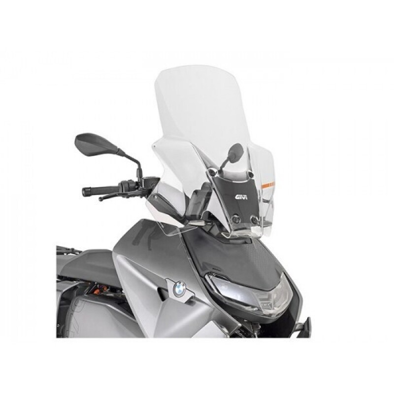 군토,[기비] BMW CE 04 (22-24) 전용 롱스크린 윈드스크린 - 5142DT + D5142KIT (투명, 73x60cm)