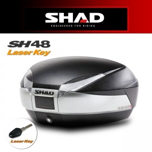 [샤드] SH48 탑케이스 레이저키 - D0B48400