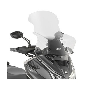 [기비] GIVI 킴코 DTX 125/360 (21-24) 전용 롱스크린 윈드스크린 - D6124ST (투명,73x53cm,순정보다 37.5cm)