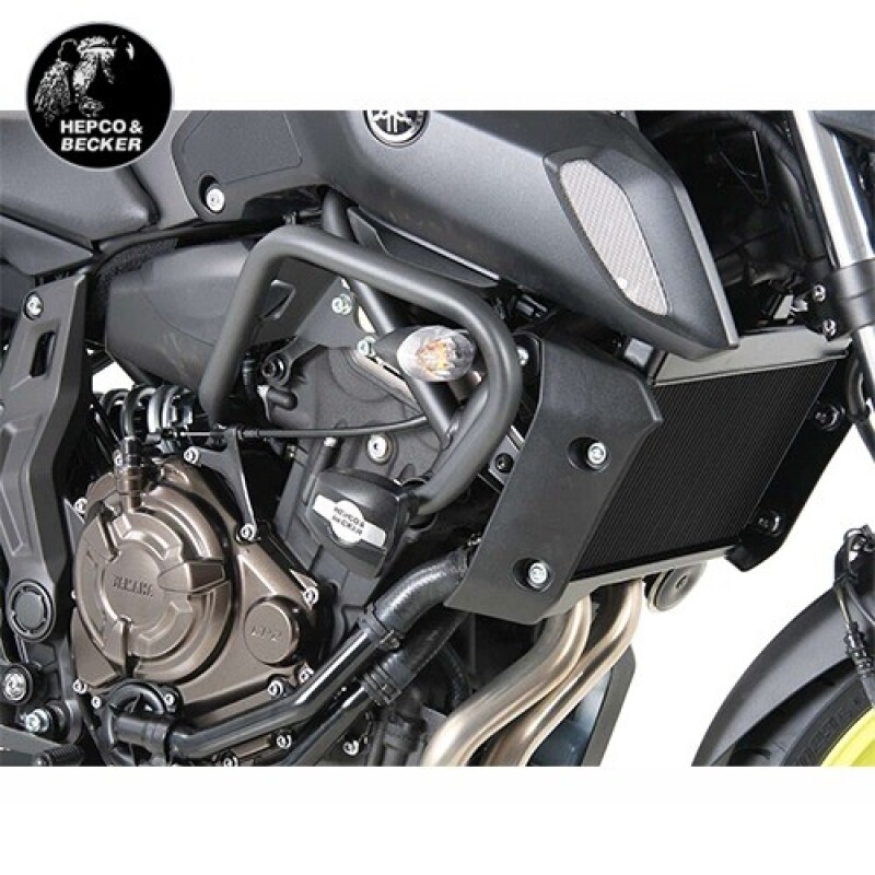 군토,[햅코앤백커] 야마하 MT-07 (18-20) 엔진가드 블랙 - 5014560 00 05