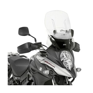 [기비] GIVI 스즈키 브이스트롬 650/XT (17-24) 전용 에어플로우 윈드스크린 - AF3112B (투명, 최고50x43cm, 12cm만큼 조절가능)