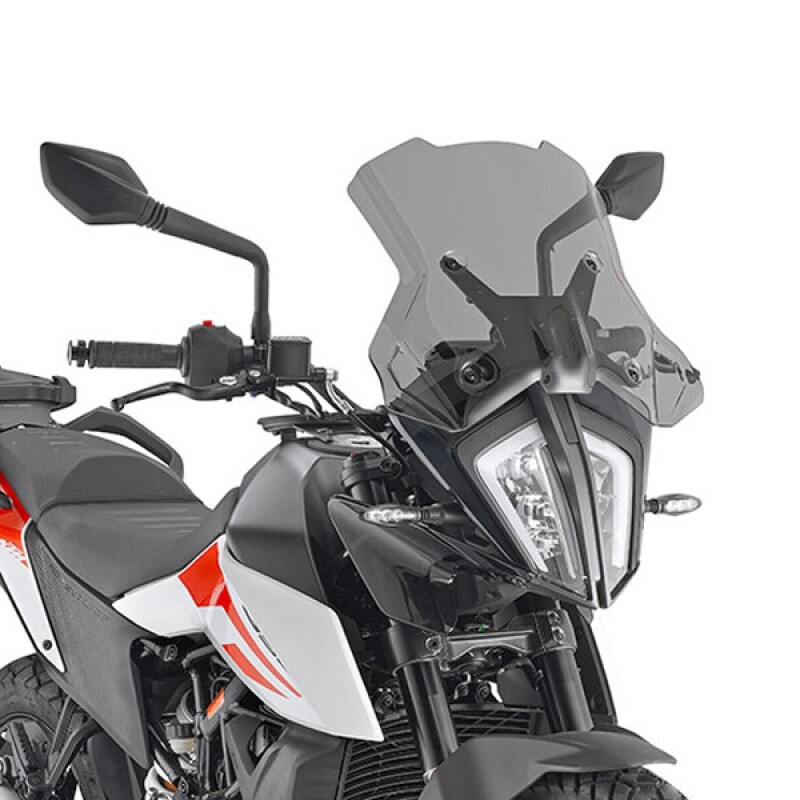 군토,[기비] GIVI KTM 390 어드벤처 (20-24) 윈드스크린 - 7710DT + D7711KIT (투명, 44x48cm)