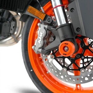 [R&G] KTM 790 듀크 (18~), 800듀크 20이상, 890듀크R (20~), 990듀크 (24~), 950슈퍼듀크/슈퍼모토 (20~) 프론트 포크슬라이더 FP0072OR
