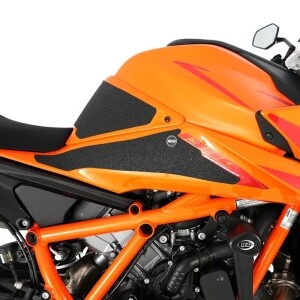 [R&G] KTM 1390 슈퍼듀크R (EVO) (24~) 니그립 패드 EZRG520BL