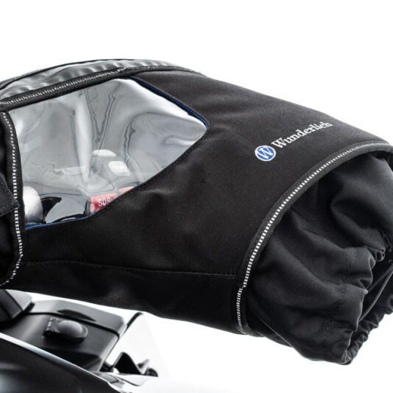 군토,[분덜리히] BMW 핸들바 머프 방한토시 세트 - 블랙 25200-100