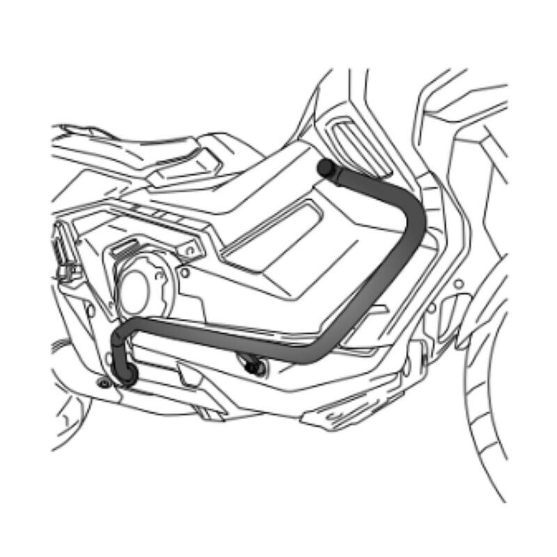 군토,[퓨익] 혼다 X-ADV (21-) 엔진가드 PUIG 20581