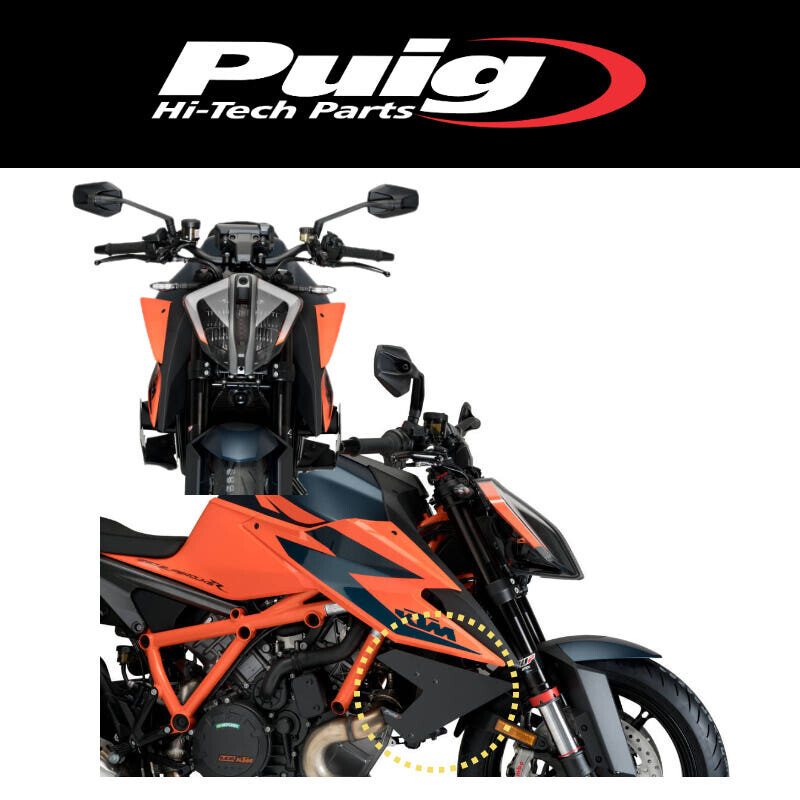 군토,[퓨익] KTM 1290 슈퍼듀크R (20-) / EVO (22-)  사이드 스포일러 PUIG 20462