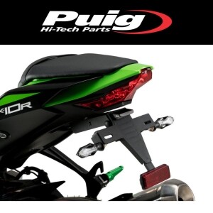 [퓨익] 가와사키 ZX-10RR / ZX-10R (21-) 휀다리스킷 넘버플레이트 PUIG 20535