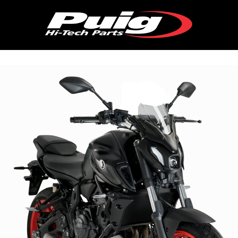 군토,[퓨익] 야마하 MT-07 (21-24) 스포츠 숏 스크린 PUIG 20618