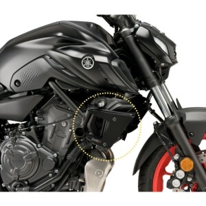 [퓨익] 야마하 MT-07 (21-24) 다운포스 네이키드 스포일러 사이드윙 PUIG 20621