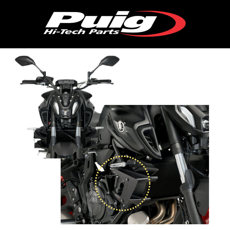 군토,[퓨익] 야마하 MT-07 (21-24) 다운포스 네이키드 스포일러 사이드윙 PUIG 20621