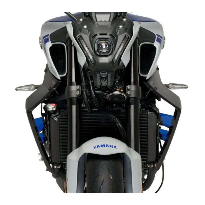 군토,[퓨익] 야마하 MT-09 / SP (21-23) 다운포스 네이키드 사이드 스포일러 PUIG 20647