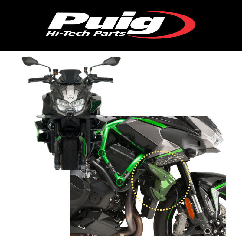 군토,[퓨익] 가와사키 H2 (20-) 다운포스 네이키드 스포일러 사이드윙 PUIG 20832