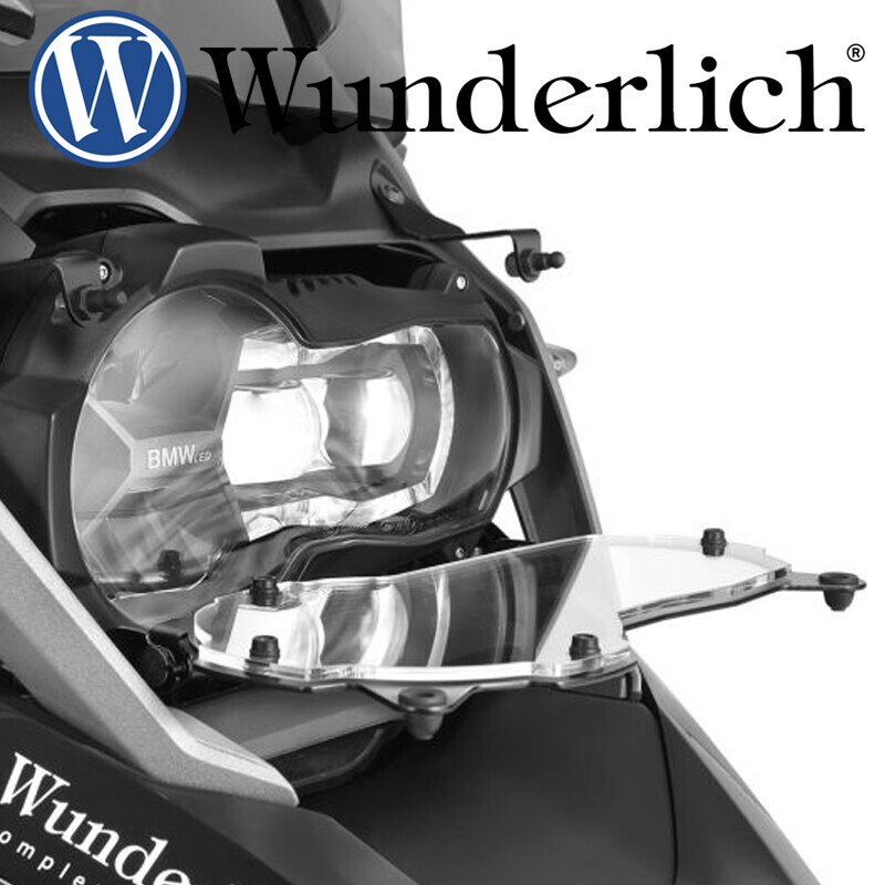 군토,[분덜리히] BMW R1250GS, R1250GSA (17-) 전용 헤드라이트 접이식 가드 클리어 - 블랙 26660-300