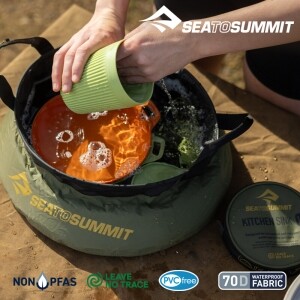 [씨투써밋] 키친 싱크 10L 번트올리브