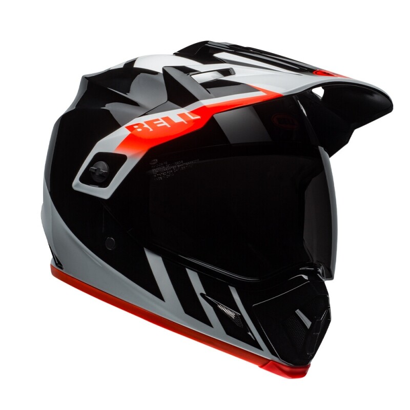 군토,[BELL] 벨 MX-9 어드벤처 MIPS 듀얼 오프로드 헬멧 - 대쉬 블랙/화이트/오렌지