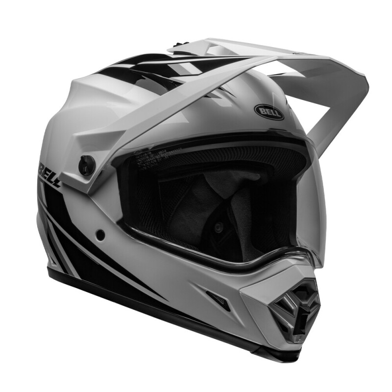 군토,[BELL] 벨 MX-9 어드벤처 MIPS 듀얼 오프로드 헬멧 - 알파인 화이트/블랙