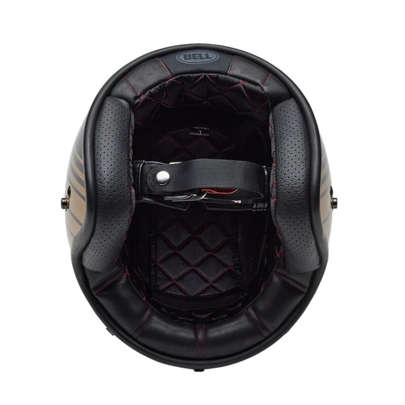 군토,[BELL] 벨 커스텀 500 CRF 오픈페이스 헬멧 - 엣지 브라운