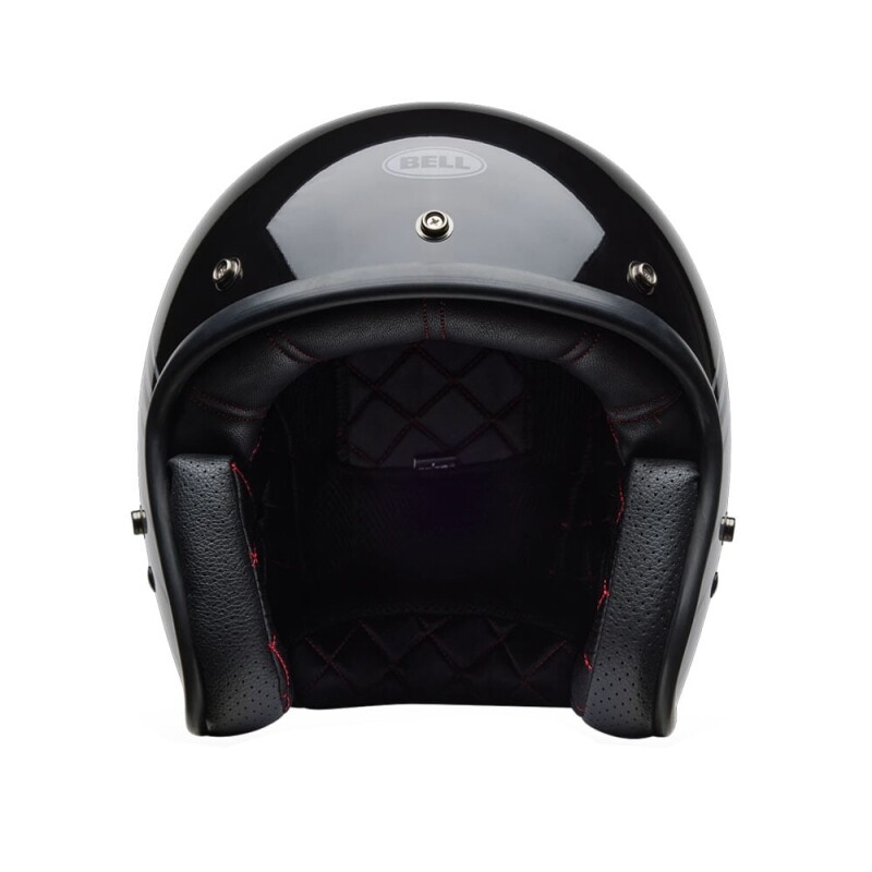 군토,[BELL] 벨 커스텀 500 CRF 오픈페이스 헬멧 - 엣지 메탈릭 블랙/그레이