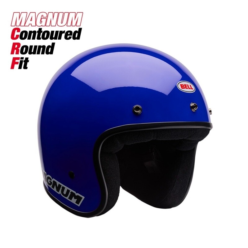 군토,[BELL] 벨 매그넘 CRF 클래식 오픈페이스 헬멧 - 블루