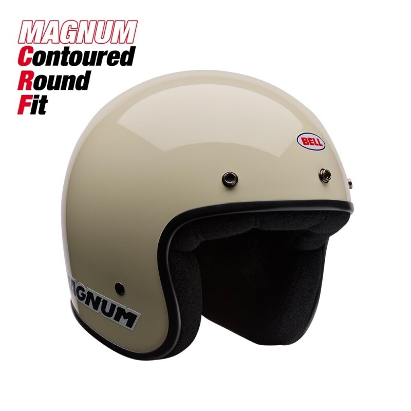 군토,[BELL] 벨 매그넘 CRF 클래식 오픈페이스 헬멧 - 빈티지화이트