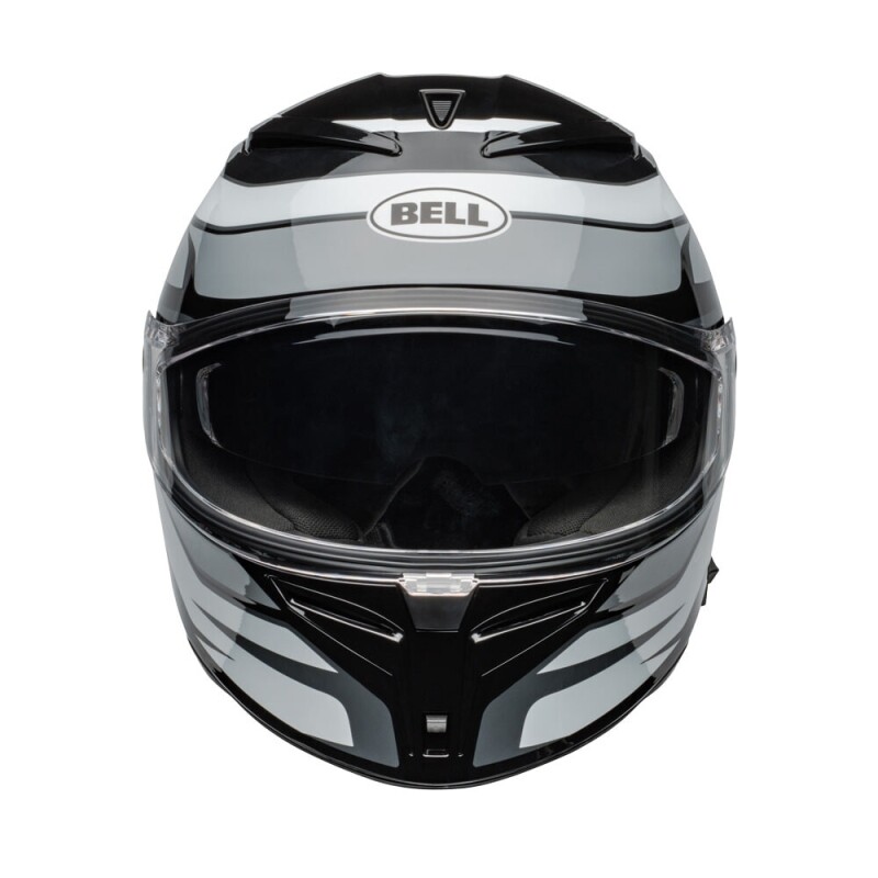 군토,[BELL] 벨 리튬 CRF 풀페이스 헬멧 - 포디엄 블랙/화이트