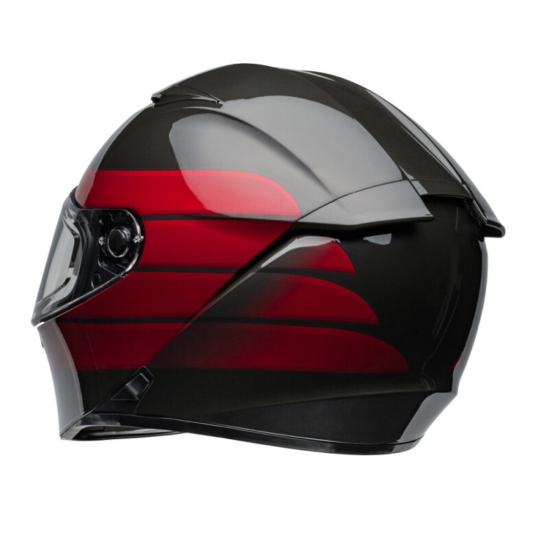 군토,[BELL] 벨 리튬 CRF 풀페이스 헬멧 - 네오 블랙/레드