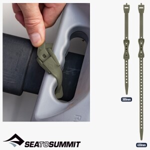 [씨투써밋] 스트레치 락 미니 스트랩 번트올리브