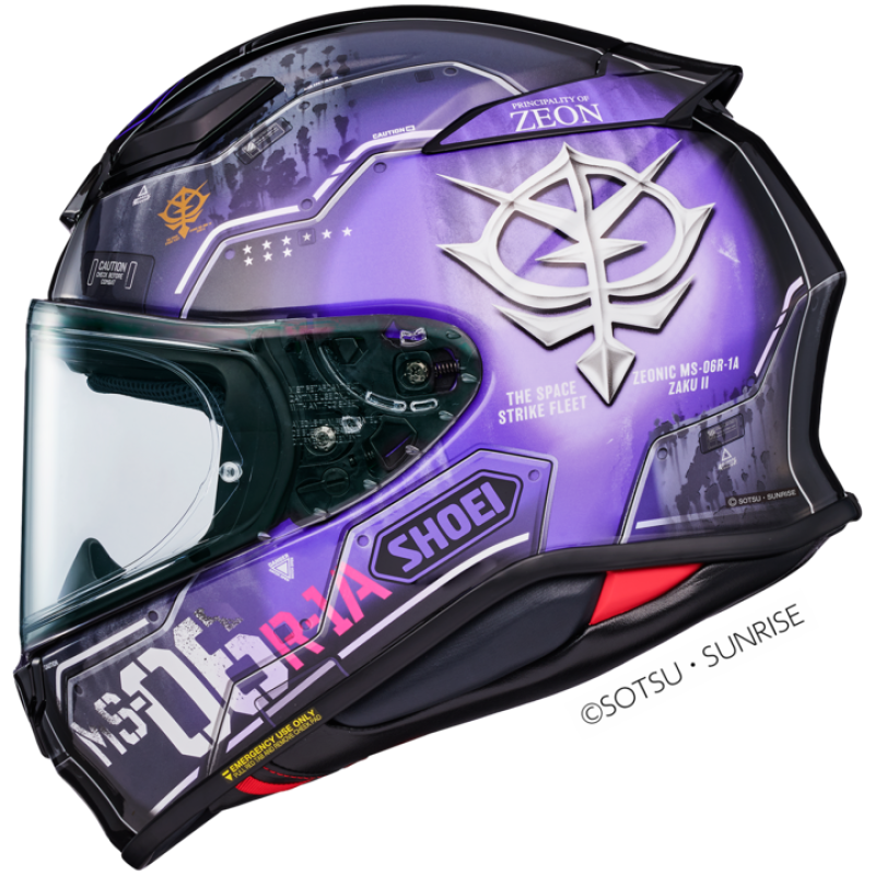 군토,[쇼에이] Z-8 H-모빌리티 자쿠 TC-12 SHOEI X 기동전사 건담 콜라보 풀페이스 헬멧 (Z-8 H-MOBILITY ZAKU TC-12 SHOEI X)