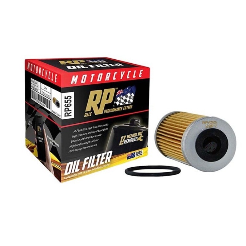 군토,[레이스퍼포먼스] RP655 엔진오일필터 - 허스크바나 FE570